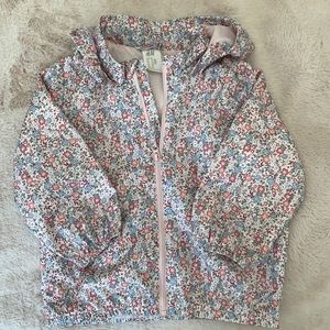 Floral Rain Coat